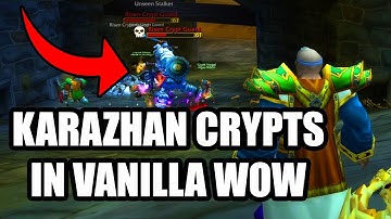 Karazhan Crypts - First Impressions | Turtle WoW