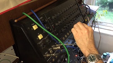 Korg MS10, MS20 & SQ-10 with Minimoog lead...