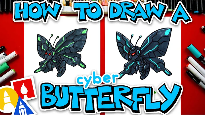 How To Draw A Cyber Butterfly thumbnail