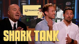 Things Get Heated With Innovative Owners Of Trunkster | Shark Tank US | Shark Tank Global screenshot 5