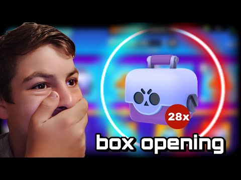 box opening 28x big box | brawl stars ქართულად