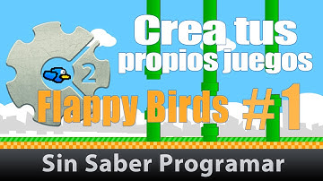 Como Crear Flappy Bird #1 en Construct 2. Construct 2 tutorial Español.
