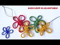 The Simplest Paracord Star Knot You Can Make - DIY 5 ADJUSTABLE Loops Decorative Knot Tree Ornament