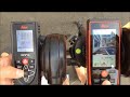 外で85m測定!レーザー距離計 DISTO S910 と X4 の画面比較