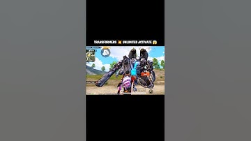 Megatron / Optimus Prime Unlimited Activate BGMI/PUBG #shorts #pubgmobile #bgmi #darrowgaming