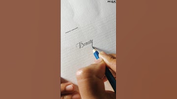 Cursive handwriting practice | Word writing in cursive handwriting