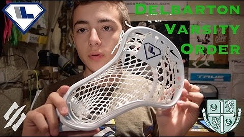 Custom Stringing #15 | Varsity Lacrosse Order #1