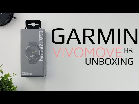 Garmin Vivomove HR Hybrid Smartwatch Unboxing!