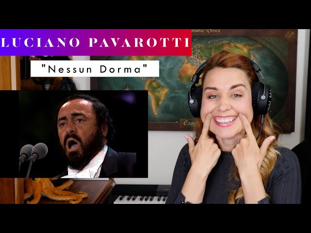 Luciano Pavarotti Nessun Dorma REACTION u0026 ANALYSIS by Vocal Coach/Opera Singer class=
