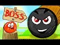 ОГО КАКОЙ БОСС !!! КРАСНЫЙ ШАР НАПАЛ НА ЗОМБИ Несносный Шарик Plants vs zombies Red Ball 4 Мультик