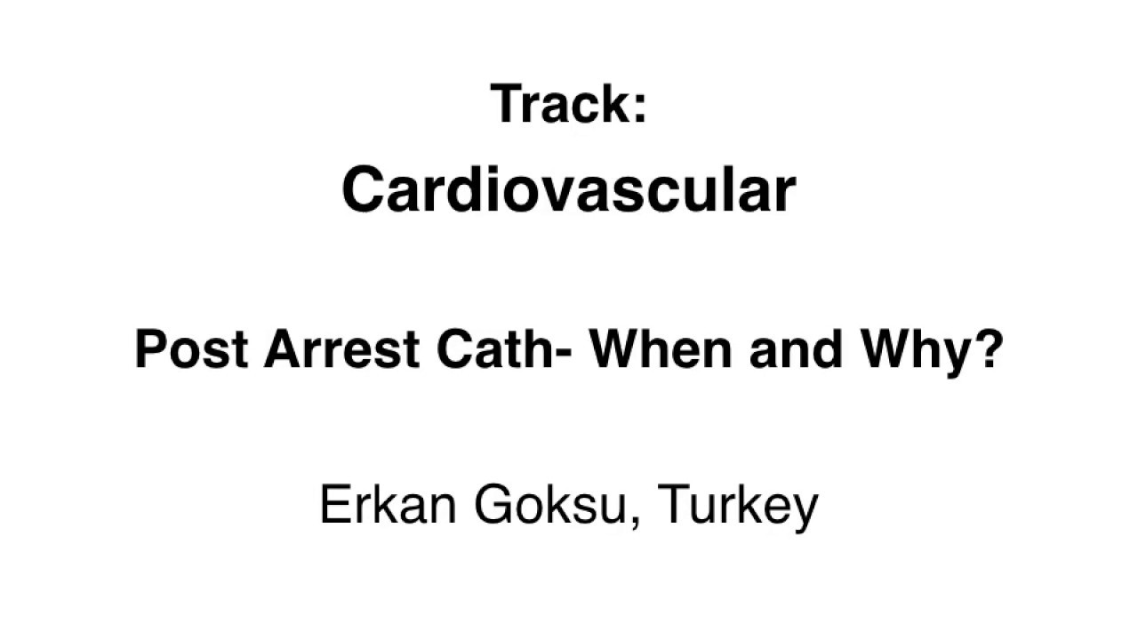 Post-Arrest Kateterizasyon: Neden ve ne zaman?