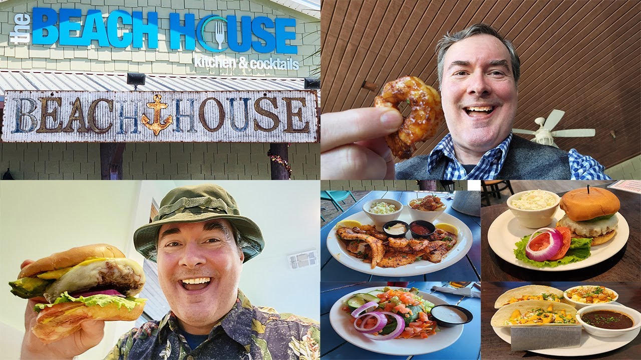 Best Burger Search & Gulf Shores Seafood: Restaurant Review Videos @ Beach House Kitchen & Cocktails