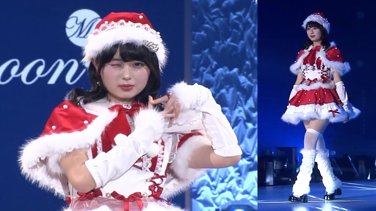“おひなさま”長浜広奈、ミニ丈サンタコーデで堂々ランウェイ！美スタイル披露＆ウインクも　『SAPPORO COLLECTION 2025 AUTUMN/WINTER』