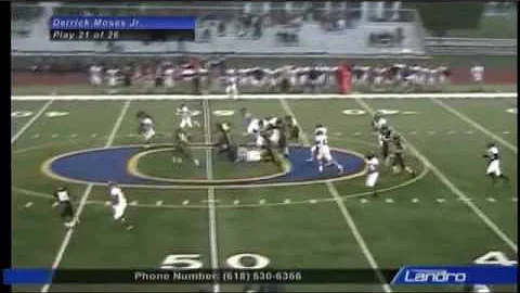 Derrick Moses, Senior Highlights 2010, LB O'Fallon Football