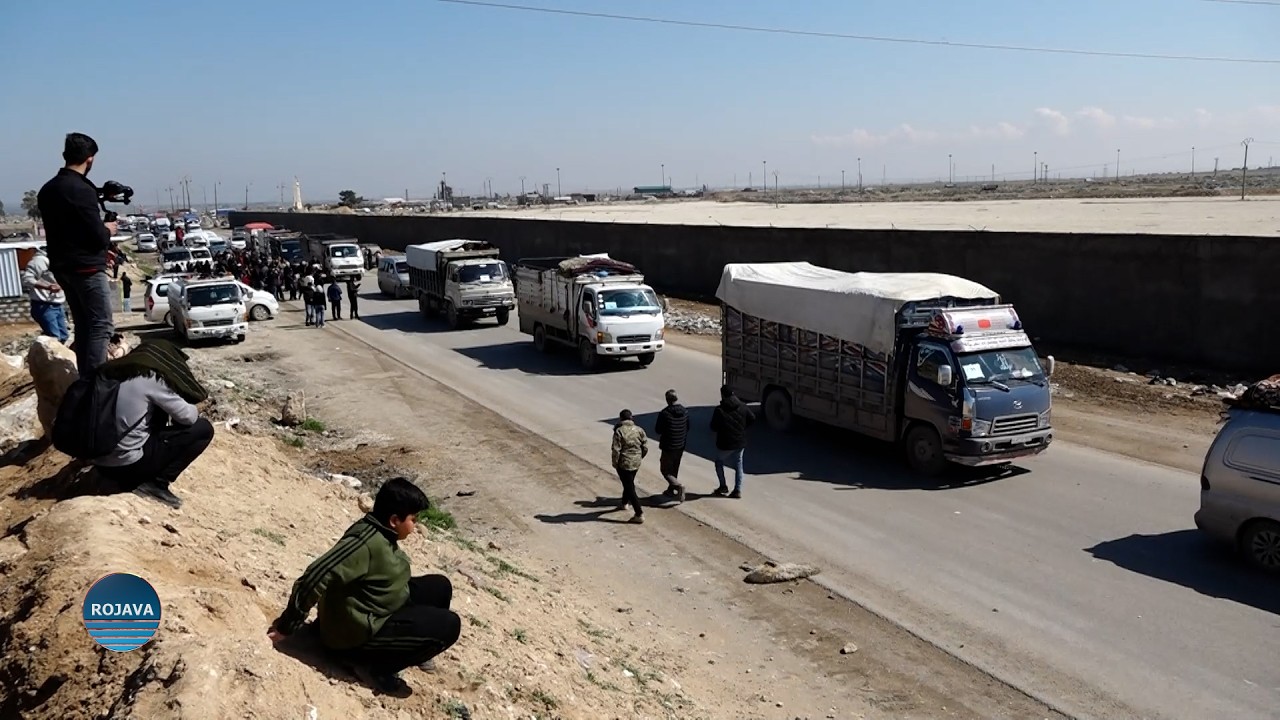 انطلاق أولى دفعات مهجّري عفرين من 400 عائلة للعودة من الحسكة نحو مناطقهم الأصلية