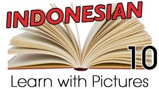 Learn Indonesian Vocabulary with Pictures - What's in your School Bag?