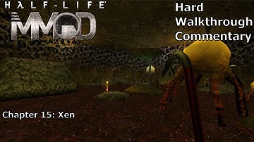 Half-Life (with MMod) (Hard) Walkthrough (Chapter 15: Xen)