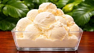 Hanya 4 Bahan Saja Untuk Membuat Es Krim Susu Santan Yang Enak Dan Creamy