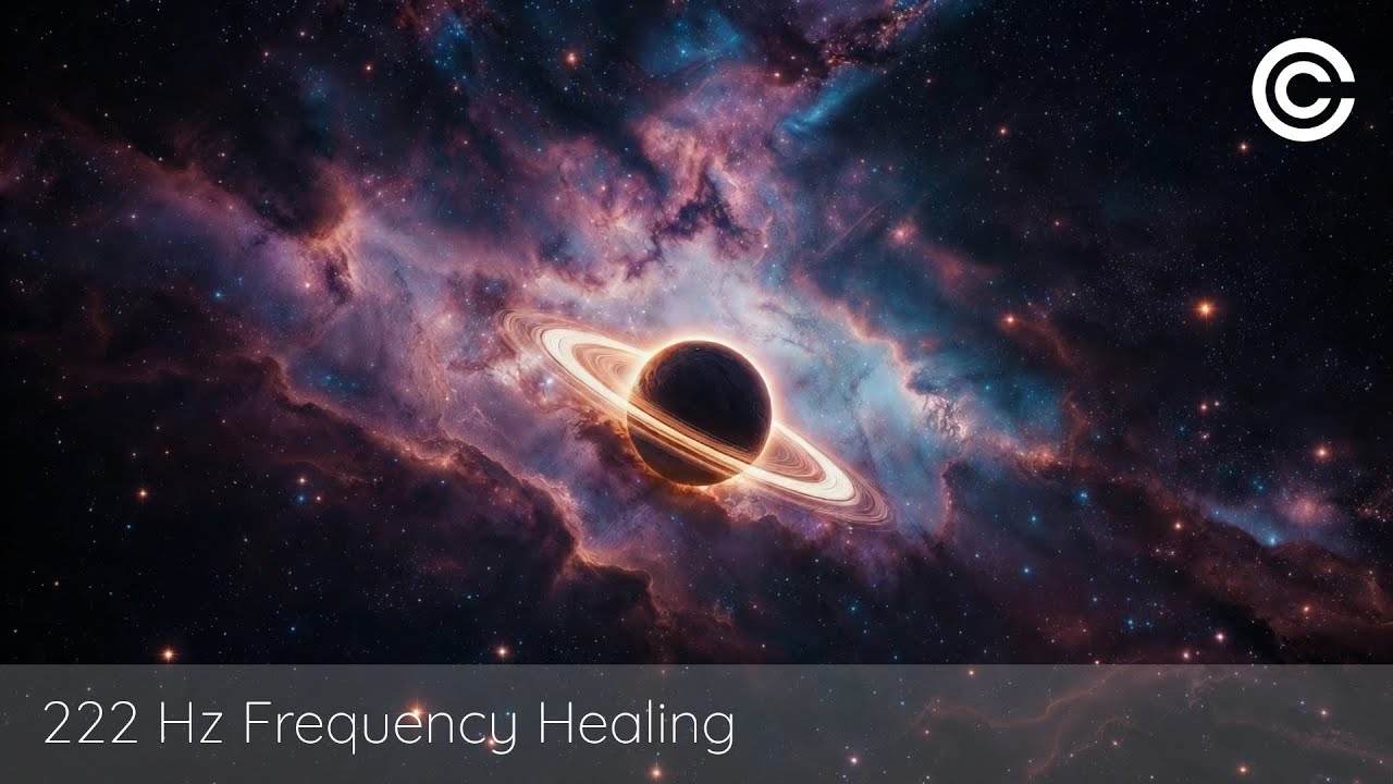 222 Hz Positive Energy Boost | 1 Hour | Raise Your Vibration & Attract Blessings