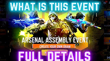 Arsenal Assembly Event Full details || what is Arsenal Assembly Event  Call of Duty Mobile