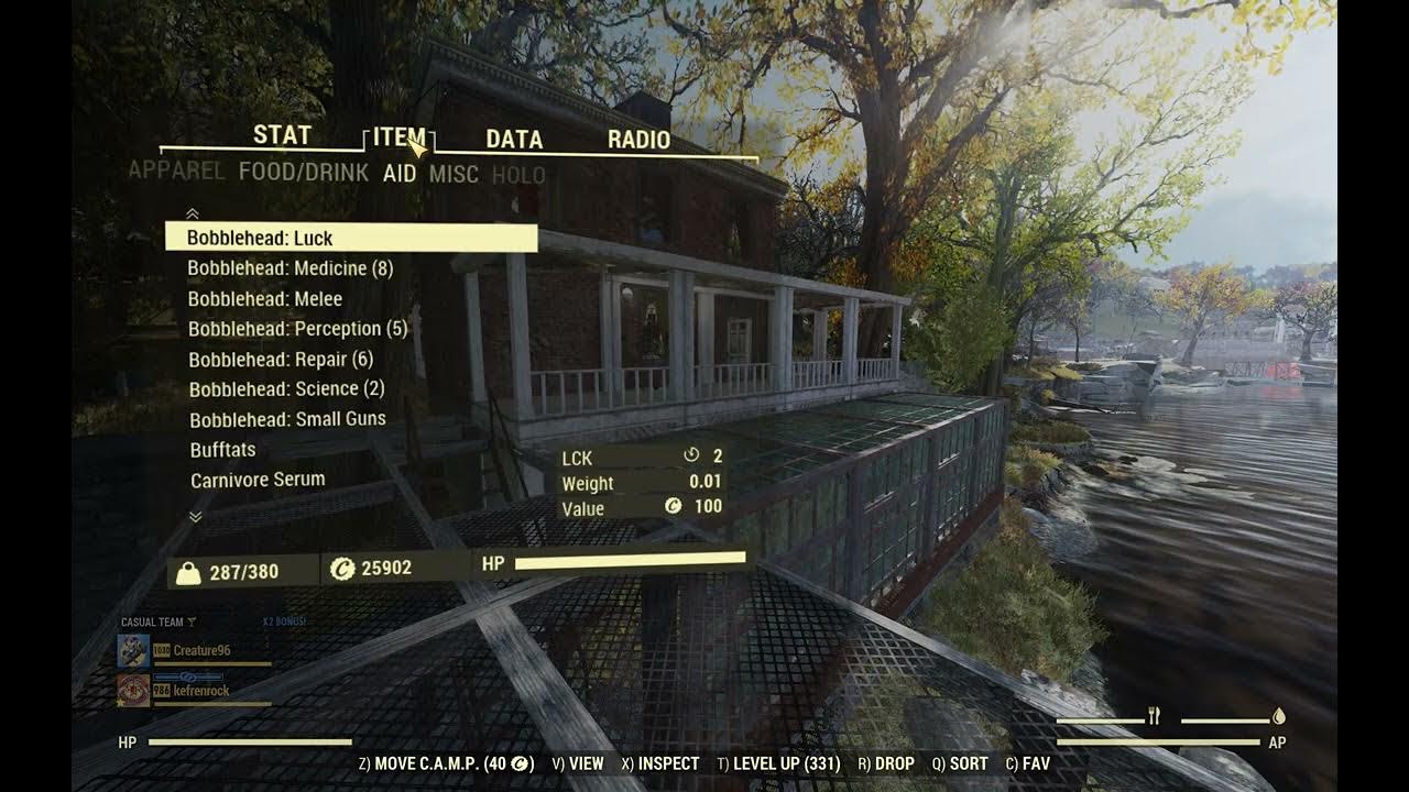 Fallout 76 Can't "overwrite" Carnivore/Herbivore with Herbivore/Carnivore Mutation Serum YouTube