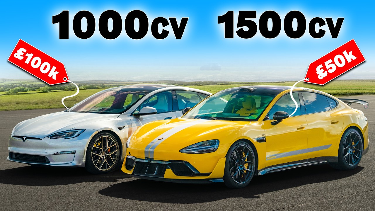 Xiaomi SU7 Ultra vs Tesla Model S Plaid: CORRIDA DE ARRANCADA