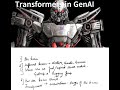 GenAI - Part 5: General AI term - Transformer