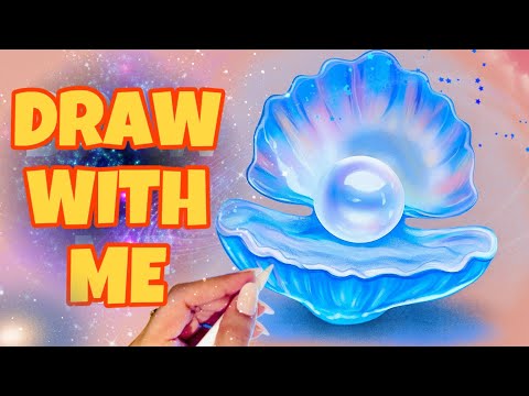 Step-by-Step Digital Art Tutorial | Procreate Pearl Shell | For Beginners by Digital Dreamscape