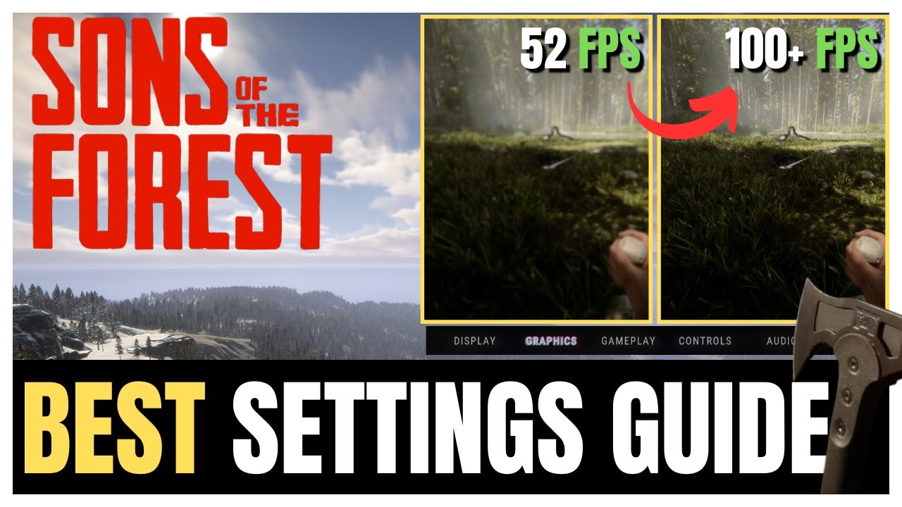 Best Sons of the Forest settings for an fps boost