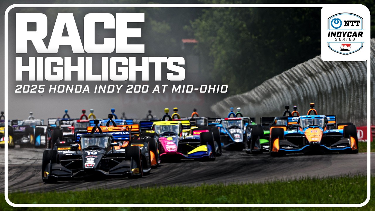 Race Highlights | 2025 Honda Indy 200 at Mid-Ohio | INDYCAR SERIES