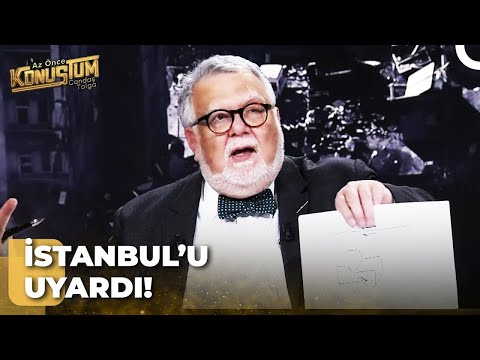 Prof. Dr. Celal Şengör, Beklenen İstanbul Depremini Çizerek Anlattı! | Az Önce Konuştum Deprem Özel