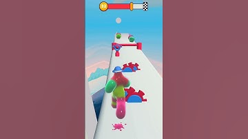 Jelly Man Run - Blob Runner 3D | Funny Android Games #Shorts #Lv 32