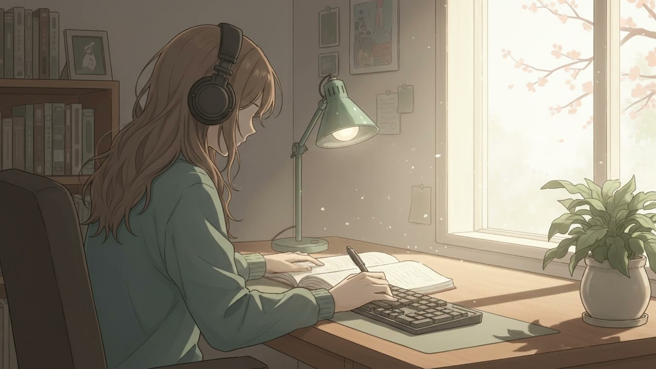 Deep Focus Piano Lofi for Study and Work | Distraction-Free, No Lyrics (120 Minutes)