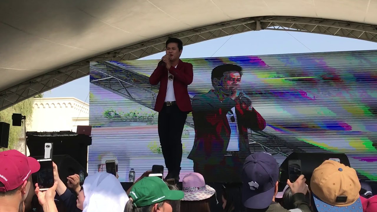 Marcelito Pomoy "Dance with My Father" Saada Carnival Dubai United Arab Emirates