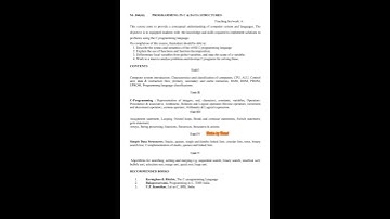 ❣️❣️MSC lll semester Programming in C & data  structure syllabus #mscmathssyllabus #ccsu #shorts