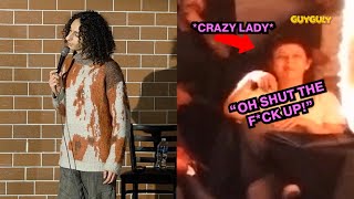 Audience BOOs Bipolar Heckler! (GONE RIGHT)