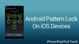 iOS Tutorials [05] - Android Lock For iPhone/iPod Touch/iPad