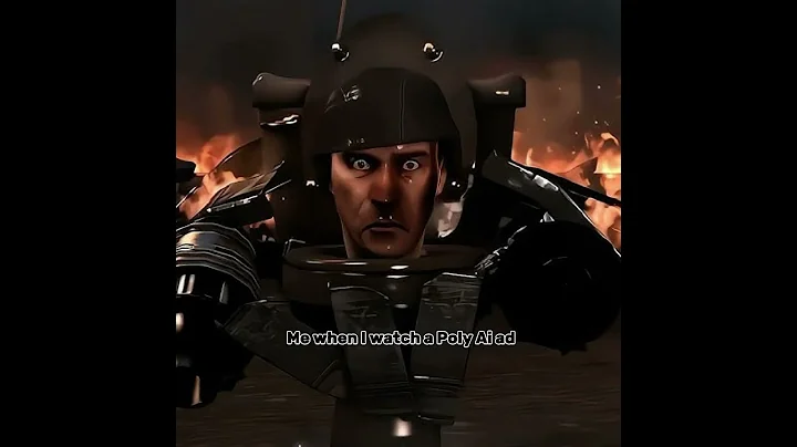 Me when I watch a poly Ai ad😭 #skibiditoilet #speakerwoman #nottalking #skull #ai #polyai #memes