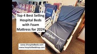 Top 4 Best Hospital Bed Models with Foam Mattress for 2024