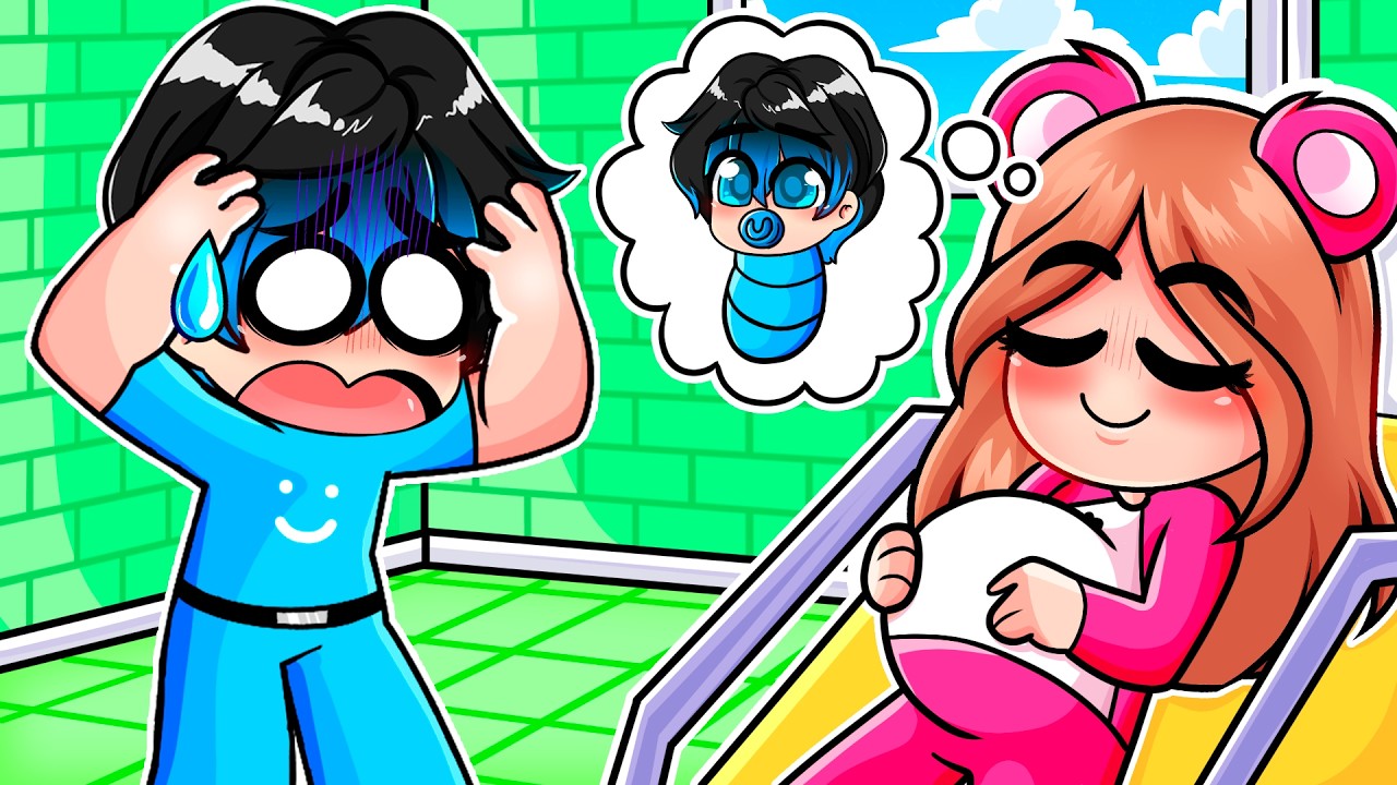 Mi NOVIO se ENTERA de que ESTOY EMBARAZADA 🤰👶 en Roblox Snapchat