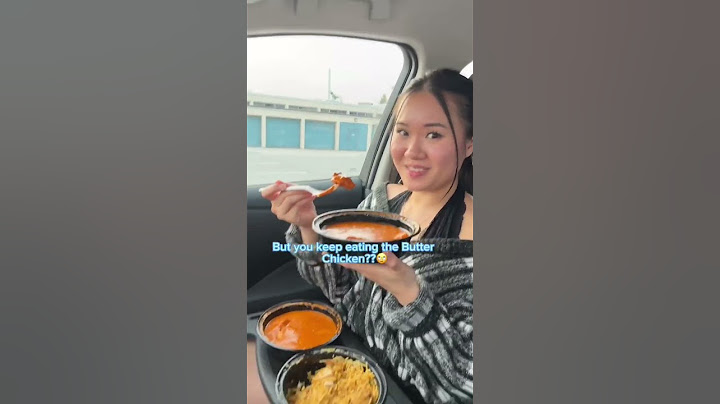 Trying Indian food for the first time and Lily’s loves butter chicken🍗 #foodie #foodies #foodlover