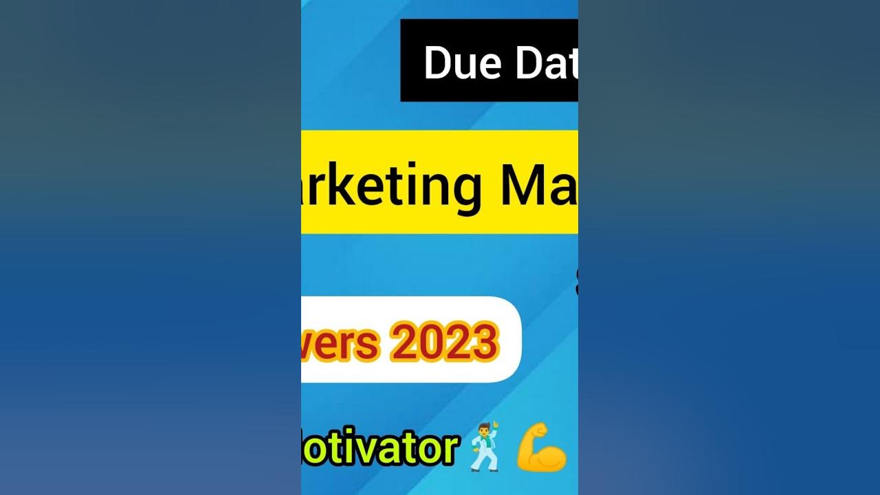 Global Marketing Management | Week 8 Quiz | Assignment 8 Solution