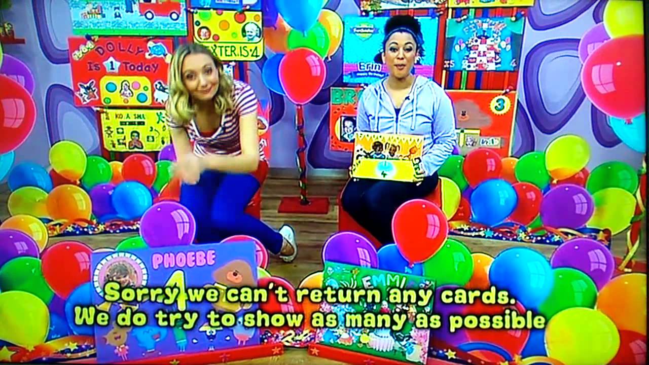 Cbeebies Birthday 9 March 2016