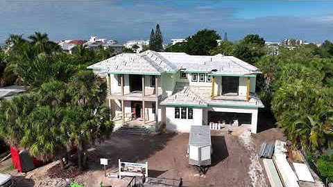 Siesta Key Home In Progress | Net Zero Construction