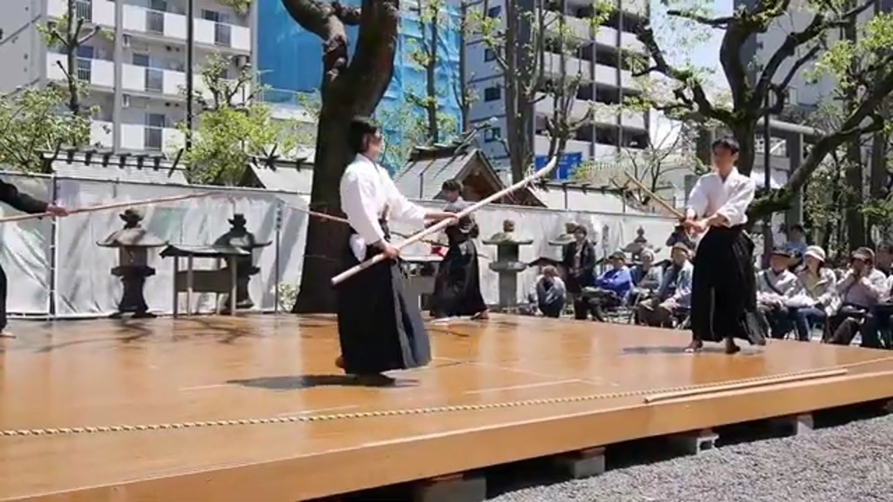 Takenouchi-ryū, Kameido Katori Jinja 2016 (11)