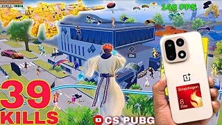 Omg 🔥 39 Kills ! 2 Match Best Rush Gameplay OnePlus 15 - Turbo Best Gaming Device in The world?