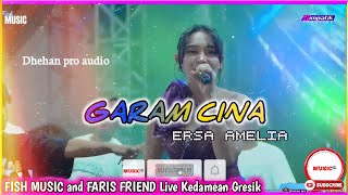 TERBAIK 🔥 GARAM CINA - ERSA AMELIA - FISH MUSIC AND FARIZ FRIEND LIVE KEDAMEAN GRESIK