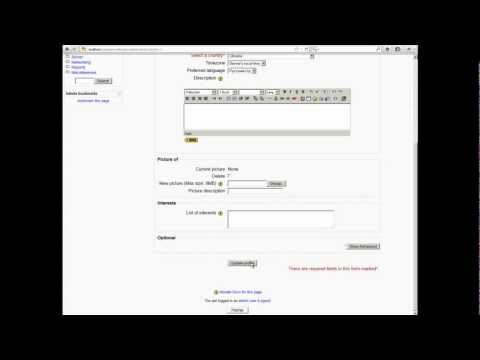 Урок 20. Как добавить пользователя Moodle. Запись на курс