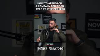 How to Approach a Company for a Job – Step by Step Process