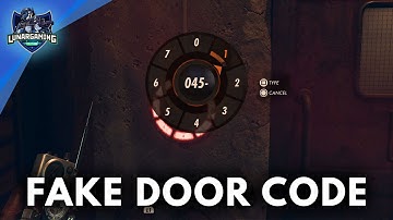 Deathloop - Bunker Fake Door Code (Old Habits Die Hard Trophy)
